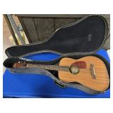 GRECO ACOUSTIC GUITAR MADE IN YUGOSLAVIA WITH CASE