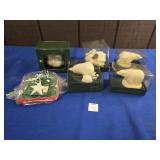 (5) DEPARTMENT 56 SNOW BABIES ORNAMENTS