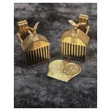 CHARLES ERNEST 19.3G 14K ROLLS ROYCE CUFF LINKS