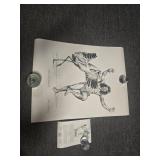 FARLEY ART EDITIONS TJAPUKAI 'BROLGA DANCE' APPROX