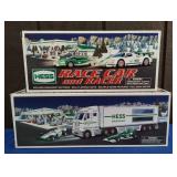 HESS TOY TRUCK AND RACECARS & RACECAR AND RACER