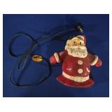 GLO LITE ELECTRIC SANTA (METAL BACK) TREE TOPPER