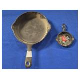 GOOD HEALTH CAST IRON SKILLET 3 653 & DECORATIVE