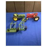 ERTL INTERNATIONAL TRACTOR & ERTL JOHN DEERE