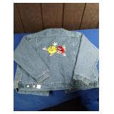 PLANET MARS DENIM M & M JACKET WITH PINS SIZE (M)