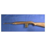 WOODEN ART DECO FIREARM APPROX 36'