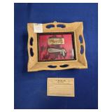 VINTAGE MODEL T FRAMED PIECE