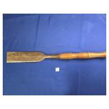 VINTAGE BUCK BROS WOOD CHISEL APPROX 27.5'