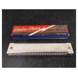 MELO-TONE HARMONICA MADE IN JAPAN 21 HOLES W/BOX