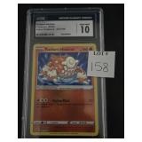 CGC GRADED GEM MINT 10 RADIANT HEATRAN POKEMON