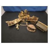 MOSTLY ALL WHALE BONE PIECES (SOME DAMAGED)