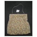 BEADED CLUTCH/EVENING BAG, CRUCIFIX, CHOIR PIECE