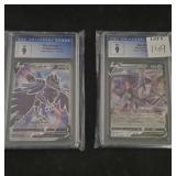 CGC GRADED 9 MINT POKEMON CARDS: CORVIKNIGHT V &