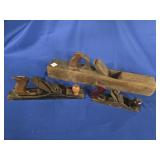 (3) PLANERS: 8' & 13' METAL & 21' WOODEN