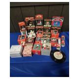 COCA-COLA ORNAMENTS WITH BOXES