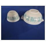 PYREX AMISH BUTTERPRINT CINDERELLA MIXING BOWL &