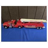 NYLINT AERIAL HOOK-N-LADDER FIRE TRUCK