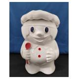 PILSBURY DOUGH BOY COOKIE JAR MARKED 185 USA