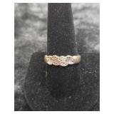 STERLING SILVER RING SIZE 10