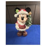 WOODEN DECORATIVE CHRISTMAS MICKEY MOUSE APPROX