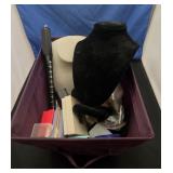 ASSORTED JEWELRY BOXES & DISPLAY ITEMS: TIFFANY &