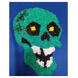 GREEN SKULL POPCORN MOLD