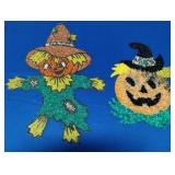 SCARECROW AND JACK O LANTERN POPCORN MOLDS
