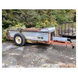 H & S MODEL 175 TWO-SPEED MANURE SPREADER