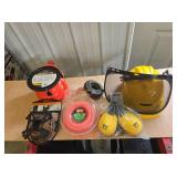 OREGON HELMET & HEADPHONES, TRIMMER LINE, ETC.