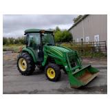 JOHN DEERE 4720 W/ 400CX LOADER 4X4 677 HOURS