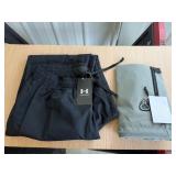 (NEW W/TAGS) SIZE MD UNDER ARMOUR PANTS & AUDIO