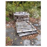 PALLETS, FIRE WOOD & METAL CRATE