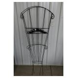 (2) METAL GARDEN/FLORAL PANELS APPROX 27' X 59'