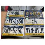 PENNSYLVANIA LICENSE PLATES