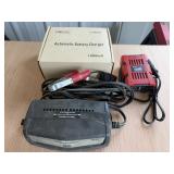 FOVAL AUTOMATIC BATTERY CHARGER, EVERSTART 120W &