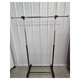 PORTABLE CLOTHES RACK APPROX 54' X 30'
