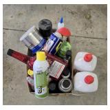 ASSORTED CAR, EQUIPMENT CLEANING SUPPLIES &