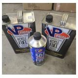 (2) PARTIAL VP 4 CYCLE FUEL CANS & PARTIAL VP