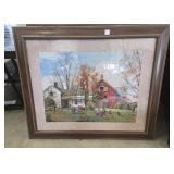 FRAMED FARMHOUSE PUZZLE