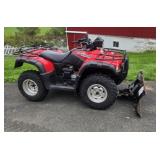 2004 HONDA FOREMAN RUBICON 500 4 X 4 ATV