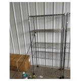 SEVILLE CLASSICS METAL RACKING ON WHEELS