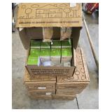 (7) FIRST ENERGY BOXES WITH LIGHT BULBS, NIGHT