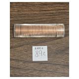 (FULL ROLL) 1962-D PENNIES