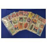 1959 SERIES 1 AND SERIES 2 NFL TOPPS TRADING CARDS