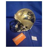 SIGNED MINI RIDDELL FOOTBALL HELMET SCOTT MCKILOP