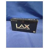 (FULL BOX) LAX AMMUNITION 9 MM LUGER 50 ROUNDS