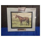 1958 OLD GERMAN PREMIUM LAGER NASHUA HORSE