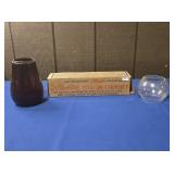 RED (UNMARKED) GLOBE, CLEAR (UNMARKED) GLOBE &
