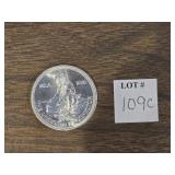 1985 ENGLEHARD ONE OUNCE .999 SILVER PROSPECTOR