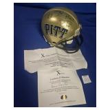 SIGNED AARON DONALD MINI RIDDELL HELMET